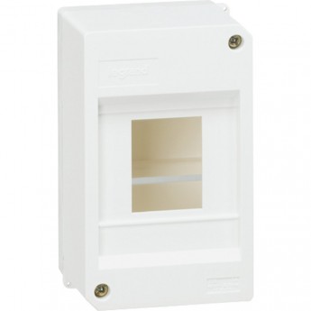 Щиток накладной LEGRAND Mini S 4 модуля 140х87х68 белый