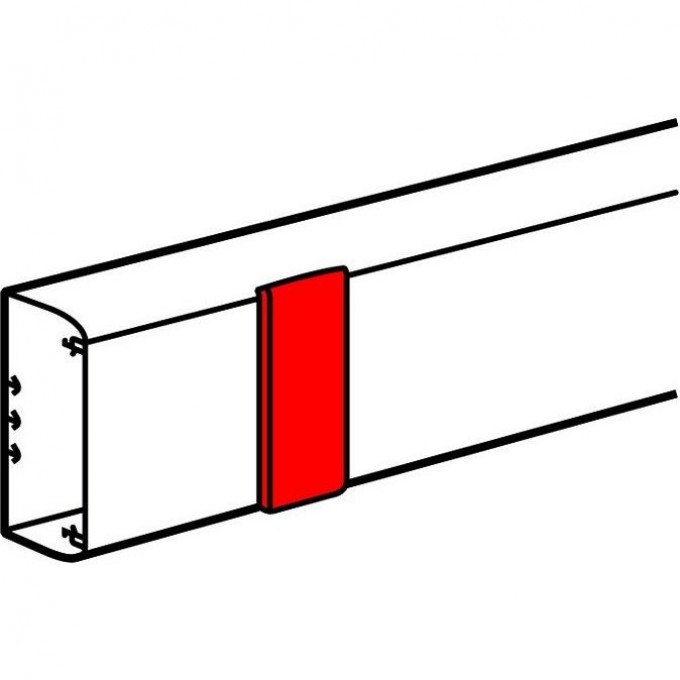 Накладка на стык LEGRAND для крышек 180 мм для кабель-канала DLP 65х195 010806