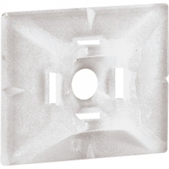 Самоклеющаяся площадка LEGRAND Colring - для хомутов шириной 4,6 мм, бесцветная