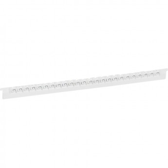 Маркер LEGRAND Memocab ширина 2,3 мм чёрная маркировка на белом фоне заглавная буква C