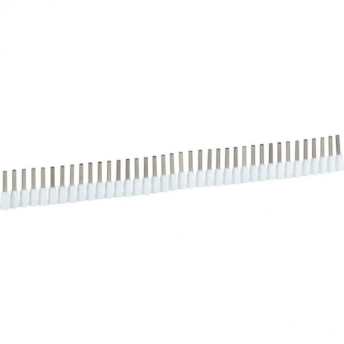 Наконечник в лентах LEGRAND Starfix для кабелей сечением 0,5 мм² белый 037661