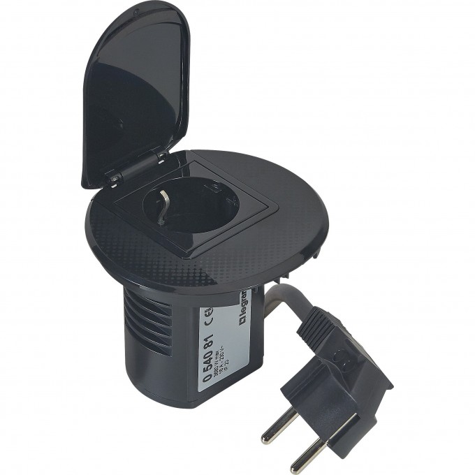 Настольный органайзер LEGRAND 2к+З черный 054081