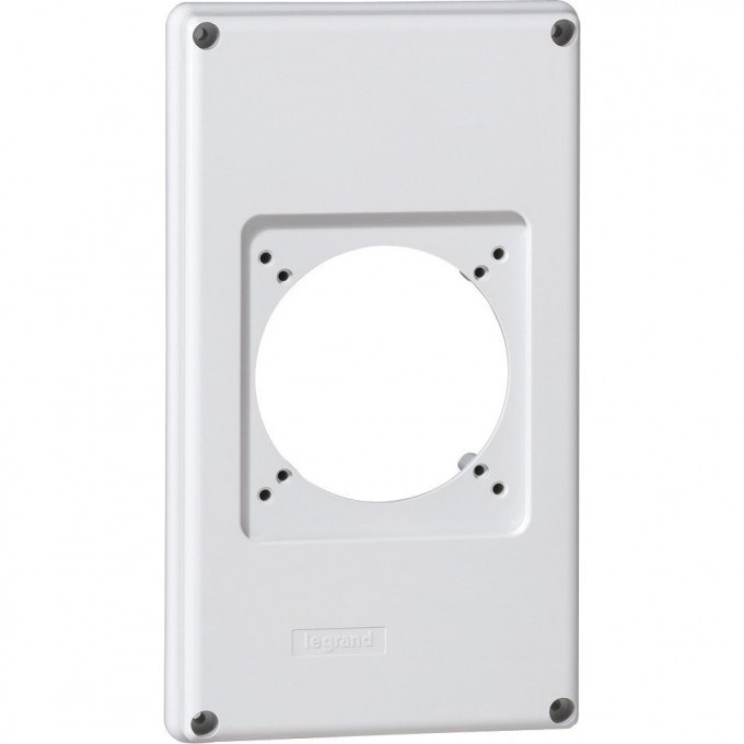 Лицевая панель LEGRAND P17 Tempra Pro 220x125 1 розетка 16/32 A белый 057712