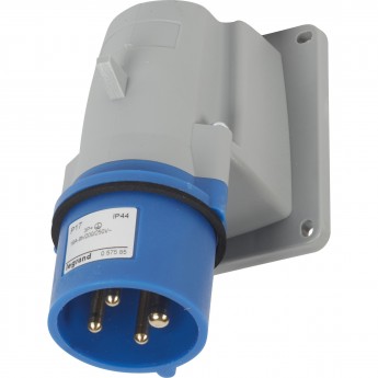Накладная вилка LEGRAND P17 Tempra Pro IP 44 200/250 В 16 A 3К+З