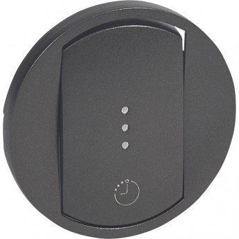 Лицевая панель LEGRAND Celiane выключатели Кат. № 0 670 51/ 674 23 графит