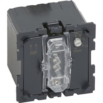 Выключатель LEGRAND Celiane с выдержкой времени от 25с до 15мин 230В серый