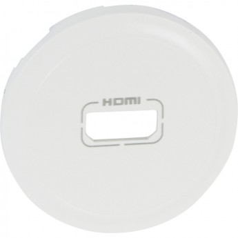 Лицевая панель LEGRAND Celiane розетка аудио/видео HDMI Кат. № 0 673 17/77 белый