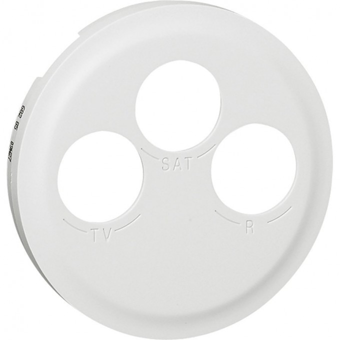 Лицевая панель LEGRAND Celiane TV-FM-SAT розетки Кат. № 0 673 88 белый 068285