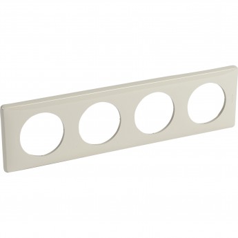Рамка LEGRAND Celiane 4 поста слоновая кость Рамка LEGRAND Celiane 4 поста слоновая кость