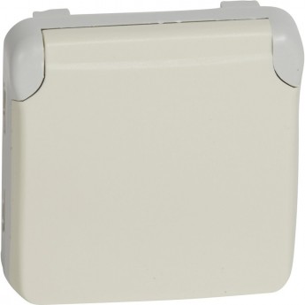 Розетка LEGRAND 2К+З с винтовыми зажимами немецкий стандарт Программа Plexo 16 A 250 В белый