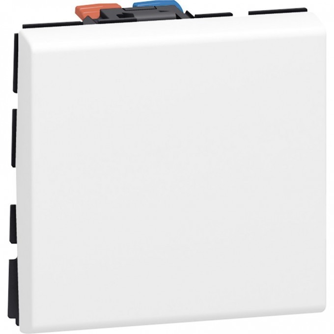 Выключатель LEGRAND Mosaic 10 AX 250 В 2 модуля белый 077010