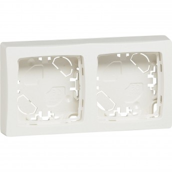 Рамка для накладного монтажа LEGRAND 2 поста белый