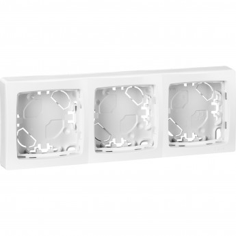 Рамка для накладного монтажа LEGRAND 3 поста белый