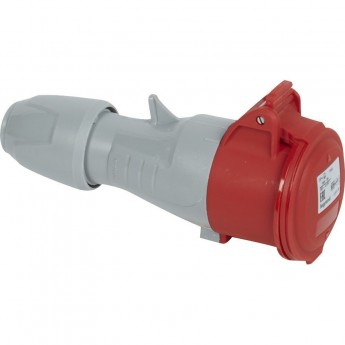 Розетка LEGRAND мобильная 16А 3К+З 380 В IP 44 серый