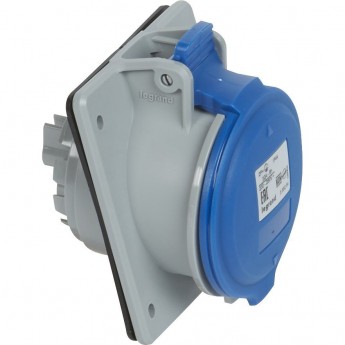 Розетка LEGRAND встраиваемая 32А 2К+З 230 В IP 44 серый