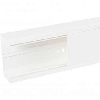 Кабель-канал LEGRAND Metra 100x50 2 метра с крышкой белый Кабель-канал LEGRAND Metra 100x50 2 метра с крышкой белый