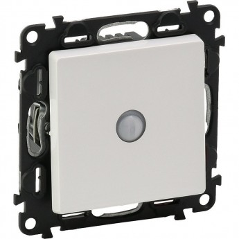 Переключатель LEGRAND Valena LIFE со встроенным датчиком движения 160° с лицевой панелью безвинтовые зажимы белый