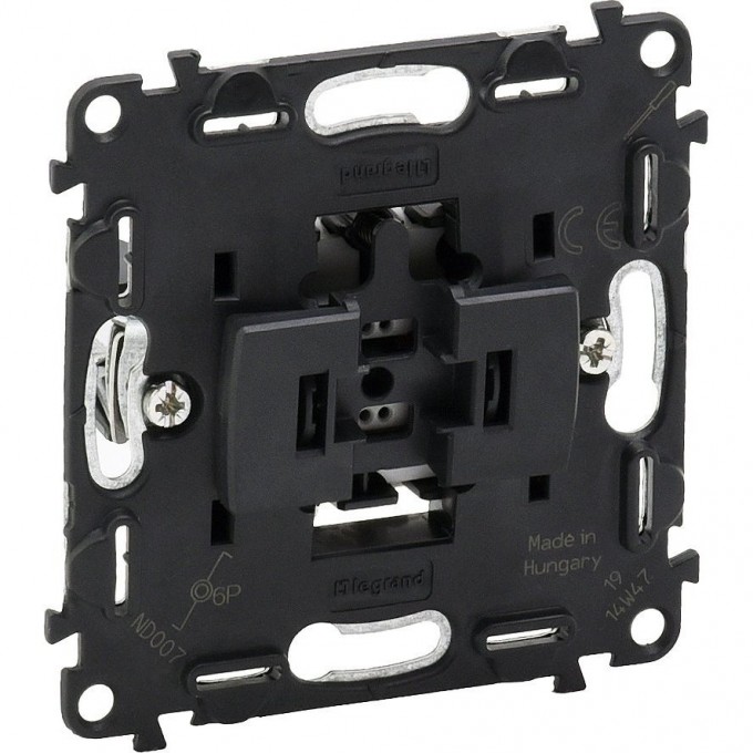 Выключатель LEGRAND Valena IN'MATIC кнопочный 6А 250В безвинтовые зажимы 752011