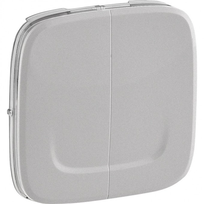 Лицевая панель LEGRAND Valena ALLURE MyHome Play Zigbee для радиоуправляющего устройства 2-канального ON-OFF алюминий 754794