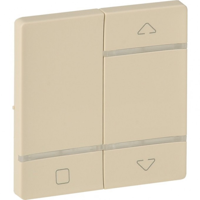 Лицевая панель LEGRAND Valena LIFE MyHome Play Zigbee для радиоприемного выключателя для приводов жалюзи/рольставень слоновая кость 754728