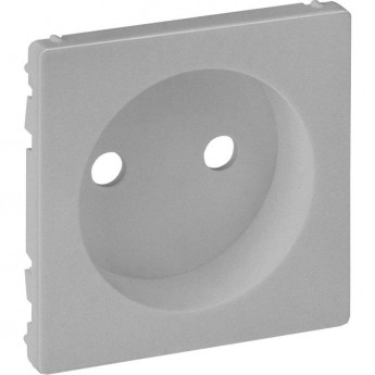 Лицевая панель LEGRAND Valena LIFE силовой розетки 2К алюминий