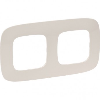 Рамка LEGRAND Valena ALLURE 2-постовая универсальная слоновая кость