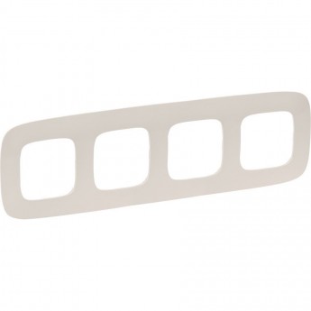 Рамка LEGRAND Valena ALLURE 4-постовая универсальная слоновая кость