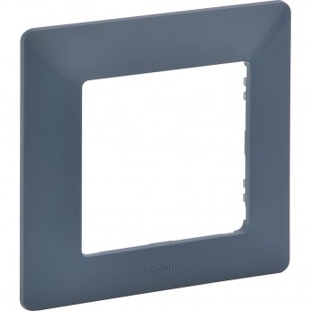 Рамка LEGRAND Valena LIFE "Лазурь", 1-постовая универсальная, синий