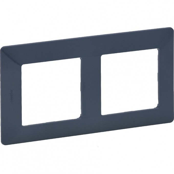 Рамка LEGRAND Valena LIFE "Лазурь", 2-постовая универсальная, синий 754092
