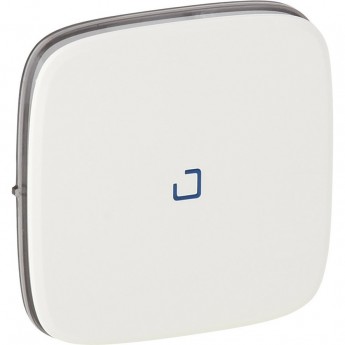 Лицевая панель LEGRAND Valena ALLURE для переключателя промежуточного с подсветкой/индикацией белая