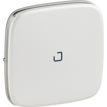 Лицевая панель LEGRAND Valena ALLURE для переключателя промежуточного с подсветкой/индикацией жемчуг