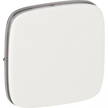 Лицевая панель LEGRAND Valena ALLURE для выключателей одноклавишных белая