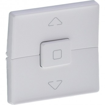 Лицевая панель LEGRAND Valena LIFE для выключателя жалюзи и рольставней белая