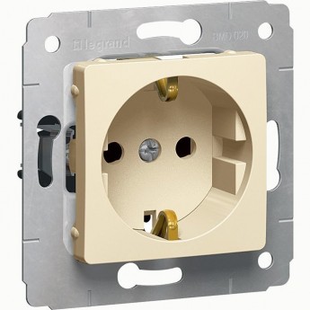 Розетка LEGRAND Cariva 2К+3 16 А 250 В слоновая кость
