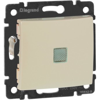 Переключатель LEGRAND Valena на два направления с подсветкой 10 A 250 В слоновая кость Переключатель LEGRAND Valena на два направления с подсветкой 10 A 250 В слоновая кость