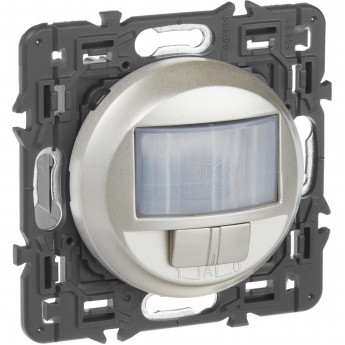 Датчик движения LEGRAND Celiane двухпроводный 250 Вт без нейтрали с функцией ручного управления титан