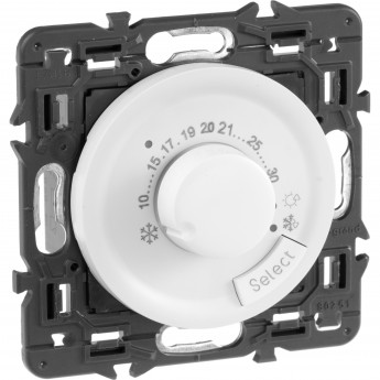 Термостат LEGRAND Celiane комнатный белый