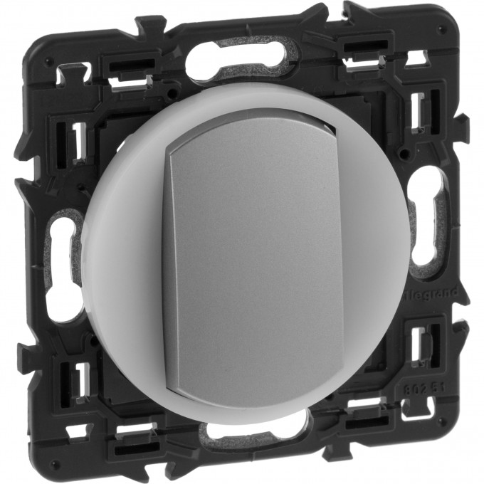 Выключатель LEGRAND Celiane с контурной подсветкой титан SET-1-067001-09