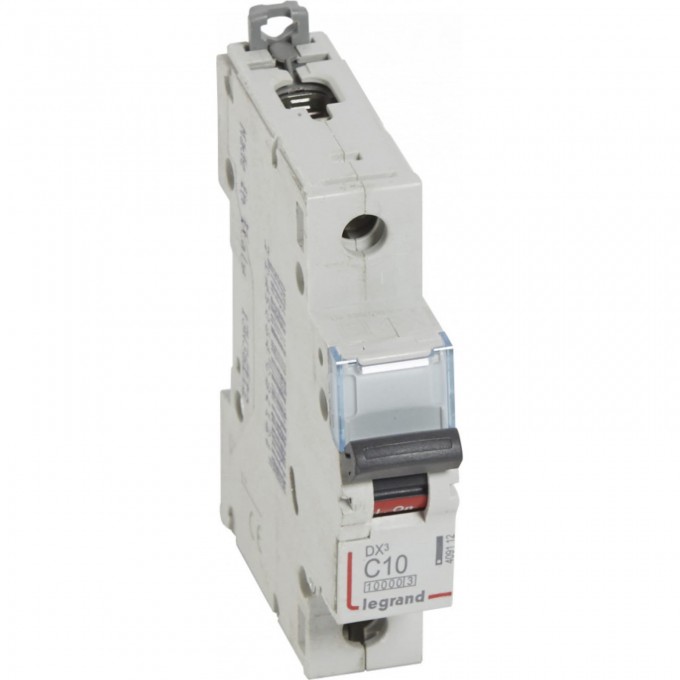 Автоматический выключатель LEGRAND DX3 1П C 10A 10kA/16kA 409112