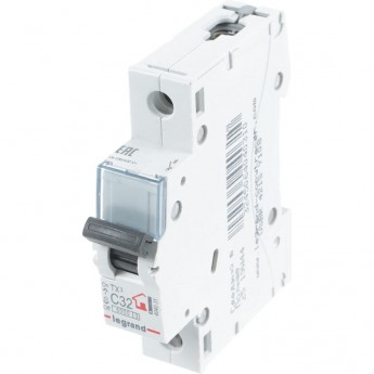 Автоматический выключатель LEGRAND TX³ 6000 6 кА тип C 1П 230/400 В 32А 1 модуль белый