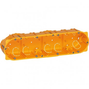 Коробка 4-местная LEGRAND Batibox для сухих перегородок, 8/10 модулей