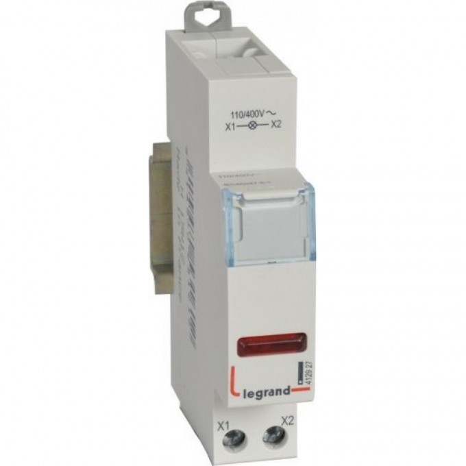 Лампа индикаторная LEGRAND 1xLED красная 110/400В ~ 412927