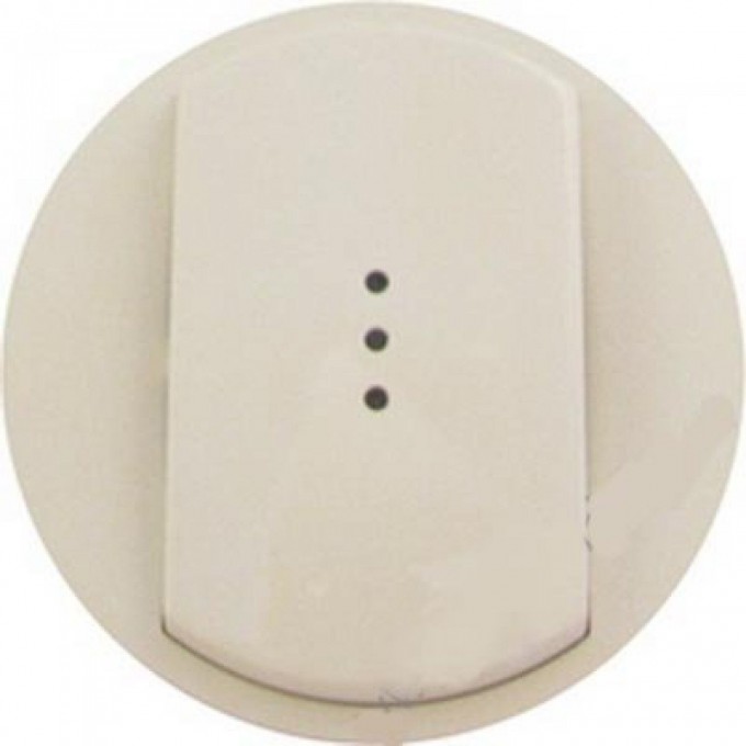 Лицевая панель LEGRAND Celiane выключатель/переключатель Кат. № 0 670 01/02/31/32 с подсветкой слоновая кость 066210