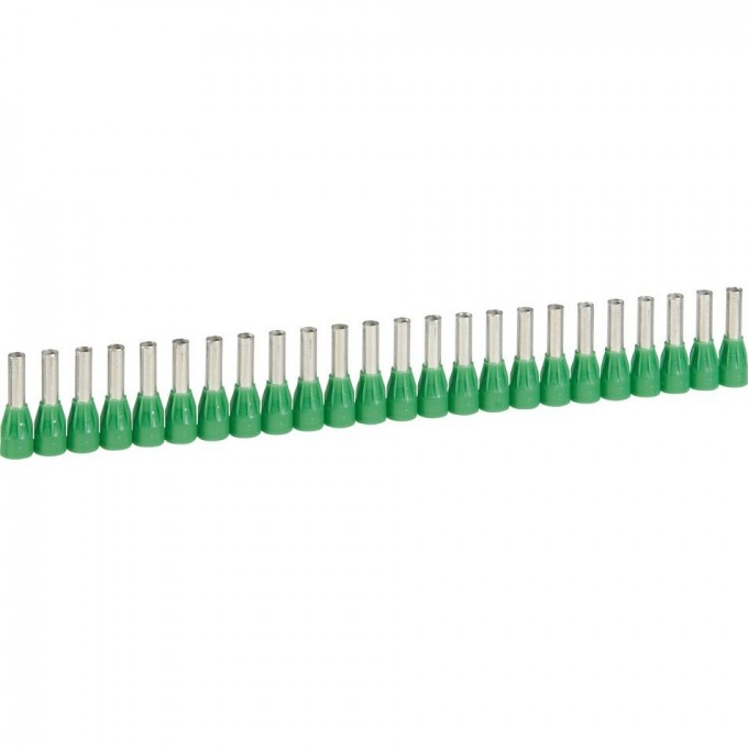 Наконечник в лентах LEGRAND Starfix, для кабелей сечением 6 мм², зеленый 37668
