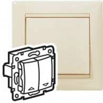 Переключатель с механической блокировкой LEGRAND Valena 10 А 250 В слоновая кость Переключатель с механической блокировкой LEGRAND Valena 10 А 250 В слоновая кость