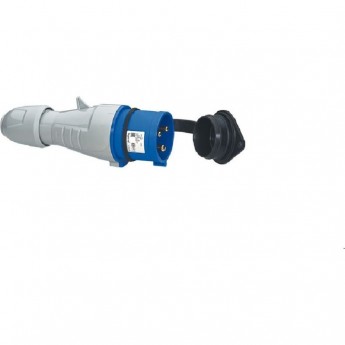 Прямая вилка LEGRAND Tempra Pro IP44 200/250В 32A 2К+З P17 Прямая вилка LEGRAND Tempra Pro IP44 200/250В 32A 2К+З P17