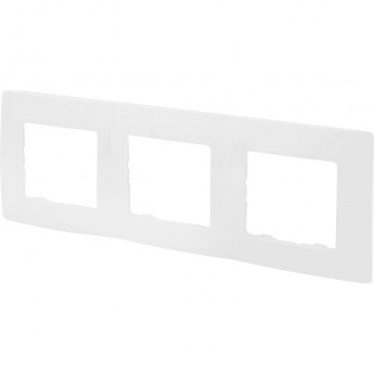 Рамка LEGRAND Etika 3 поста белый