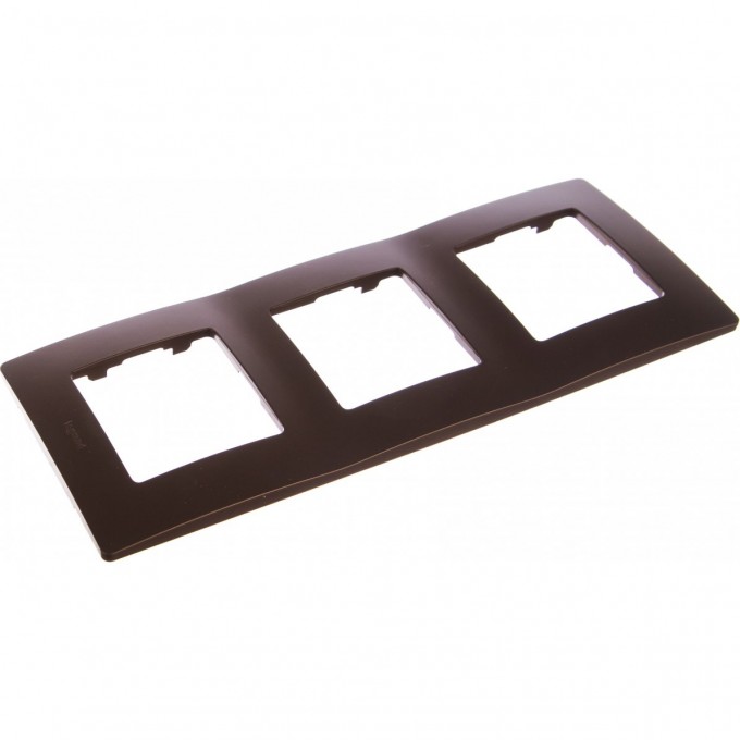 Рамка LEGRAND Etika 3 поста какао 672573