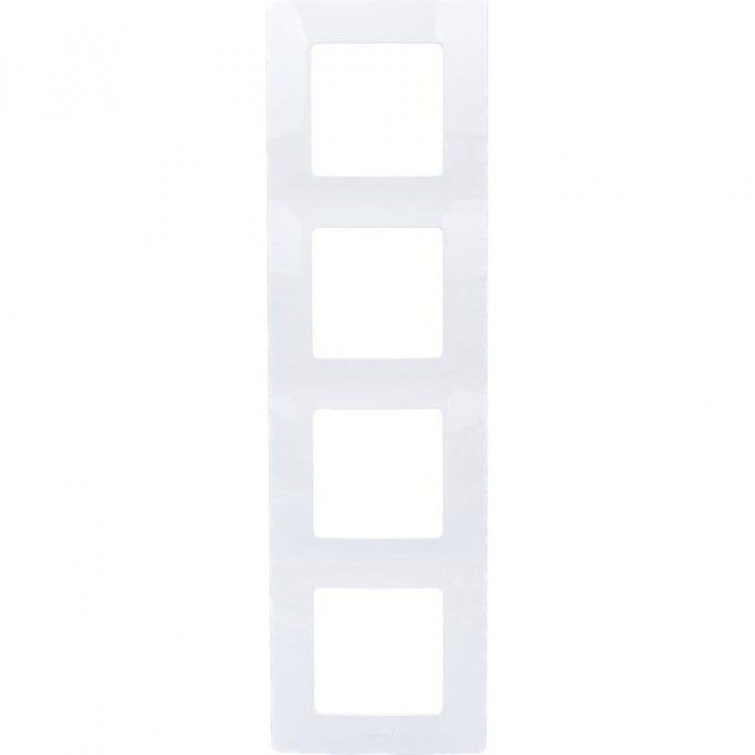 Рамка LEGRAND Etika 4 поста белый 672504