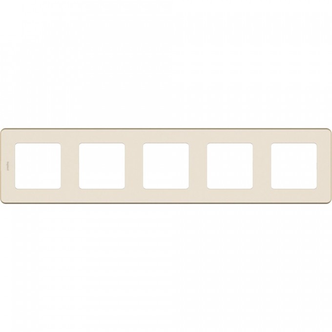 Рамка LEGRAND INSPIRIA 5 постов слоновая кость 673971